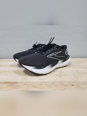 BROOKS Women's Glycerin 21 DNA Loft Running Shoes (8.5M) Black/White